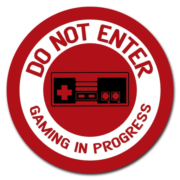 16 in Height, 0.01 in Width, Vinyl, D-16-CIR-Do Not Enter NES, D-16-CIR-Do Not Enter NES